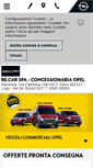 Mobile Screenshot of becarspa.it